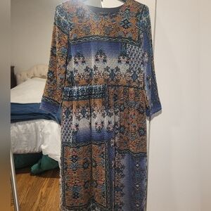 Zara Multicolor Patchwork Dress